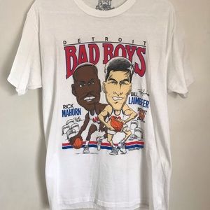 Throwback Detroit bad boys T shirt